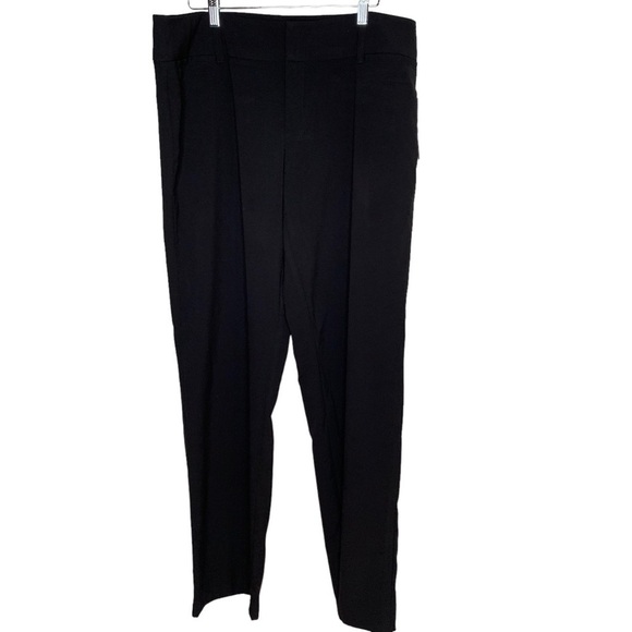 New AB Studio Women’s Black Career Pants size 16L long BNWT - Picture 1 of 6